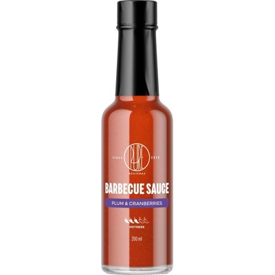 BrainMax Pure Barbecue omáčka švestka a brusinky 200 ml
