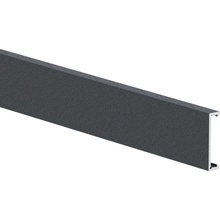 Hliníková fasádna lišta, 25 x 6 – 6,0 m – Antracit RAL 7016