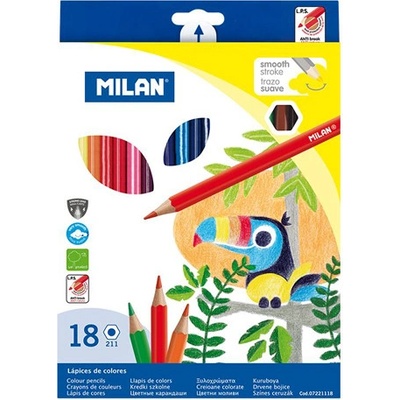 Milan šestihranné 18 ks 451806
