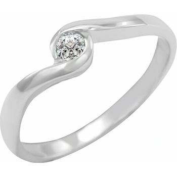 Eppi Zasnubný prsteň s diamantom Zacho RE32830