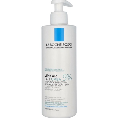 La Roche-Posay Lipikar Lait Urea 5+ zklidňující tělové mléko pro suchou a podrážděnou pokožku 400 ml