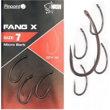 Kevin Nash Pinpoint Fang X Micro Barbed vel.6 10 ks