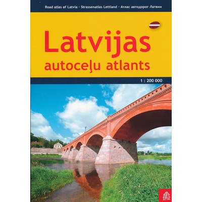 atlas Latvija 1:200 t. Lotyšsko
