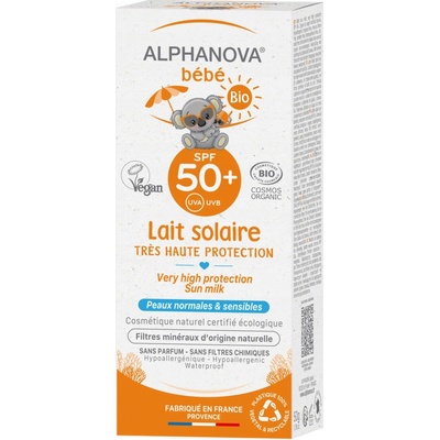 Alphanova Bebe sluneční spray SPF50 125 g