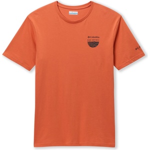 Columbia Мъжка тениска Columbia Columbia Hike Society S/S Tee T-shirt - Tuscan (217-0259-0214)