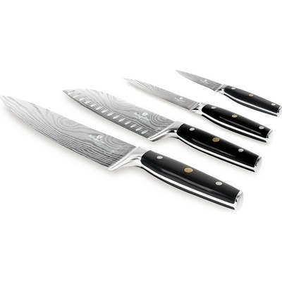 Pro-Tech shop Sada kuchynských nožov s celou stopkou Black Vantage 4-dielna 55569