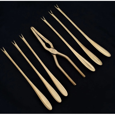 Herdmar (Португалия) Комплект за морски дарове HERDMAR със златно PVD покритие - 7 части (Herdmar 900-5531-0517-040-0006)