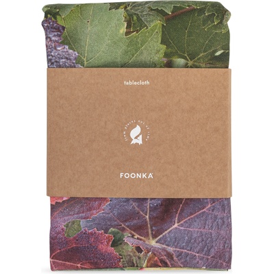 Foonka Покривка за маса Hayka десен с лозови листа 140 x 180 см (TC_140x180-V)