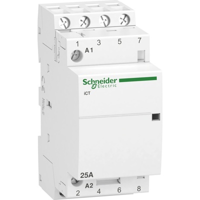SCHNEIDER ELECTRIC SCHNEIDER Stykač A9C20834 25A 240VAC 4Z A9C20834