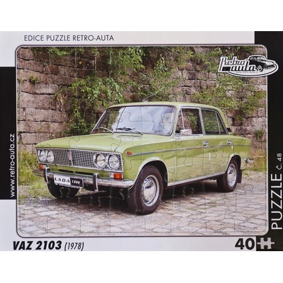 Retro-Auta č. 48 VAZ 2103 1978 40 dílků