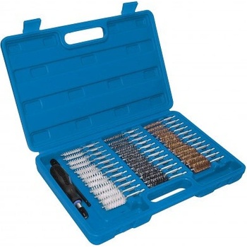 DEMA Kefky na čistenie otvorov sviečok, vstrekovačov, 38-dielna sada