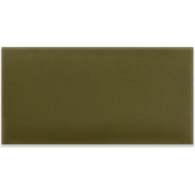 Čalouněný nástěnný panel Khaki 80x20 cm sametový do ložnice Intesi