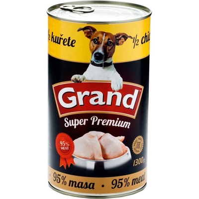 Grand deluxe Adult kuřecí s 1/2 kuřete 1300 g