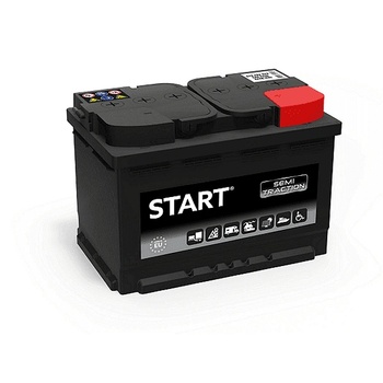Image 1 of START Semi Traction 12V 75Ah right+