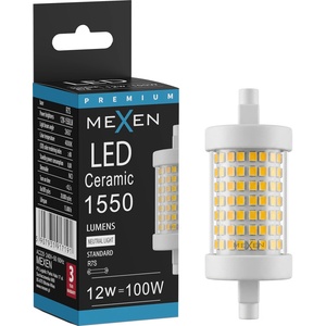 Mexen Vega Крушка LED R7S, 12W, Неутрална - 4000K, 1550 lm - L126-R7S-1240-01 (L126-R7S-1240-01)