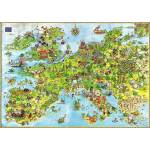 Heye - Puzzle Degano: United Dragons - 4 000 piese