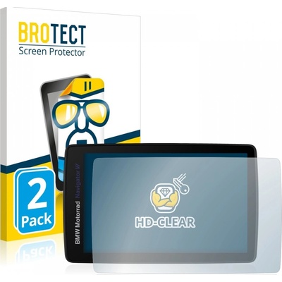 2x BROTECTHD-Clear Screen Protector BMW Motorrad Navigator VI – Zboží Živě