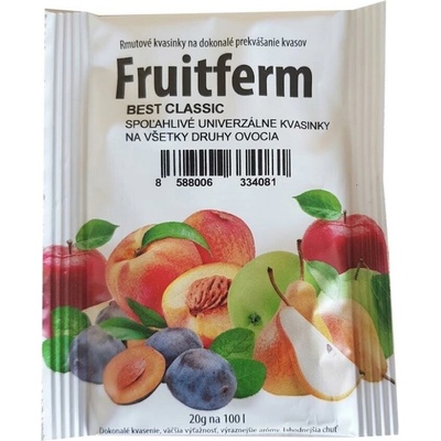 Kvasinky ovocné Fruitferm 20g