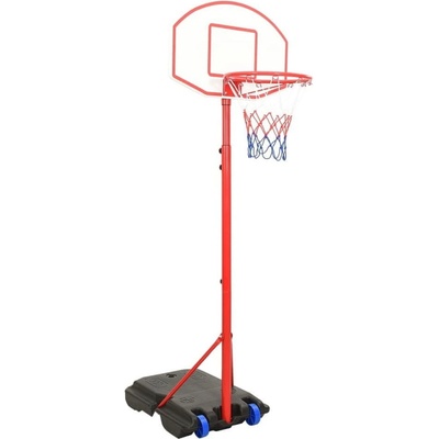 vidaXL Prenosná nastaviteľná basketbalová súprava 200-236 cm