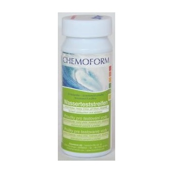 CHEMOFORM tester prúžky pH, Cl, Alkalinit (50 ks)