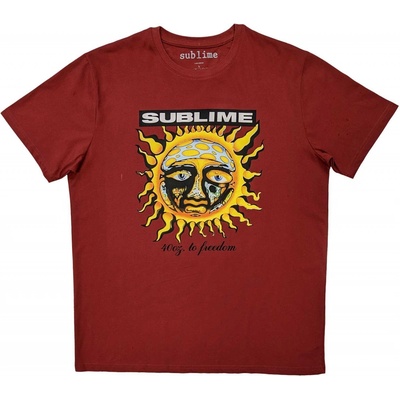Sublime tričko GRN 40 Oz červené