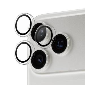 Panzer Стъклен протектор за камера PaznerGlass Hoops за iPhone 17 Pro / 17 Pro Max Camera Lens Protector, прозрачен