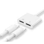 Planet Tech Двоен преходник за Apple устройства Lightning To 2 x Lightning (J-008)