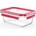 Tefal - Контейнер за храна 0, 85 л MSEAL GLASS червен/стъкло (GS0286)