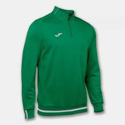 Joma mikina CAMPUS II sweatshirt 1/2 ZIPPER MEDIUM green