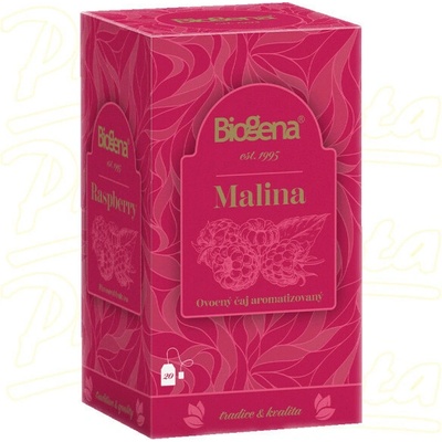 Biogena Traditional Malina porcovaný ovocný čaj 20 x 2 g