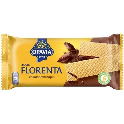 Opavia Zlaté Florenta oblátky s čokoládovou náplňou 112 g
