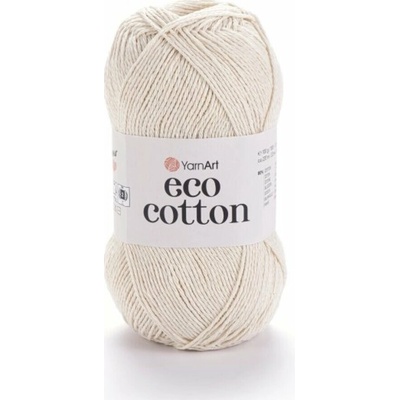Yarn Art příze Eco Cotton_762 krémová