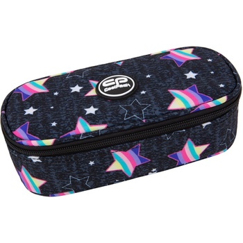 COOLPACK Елипсовиден ученически несесер Cool Pack Campus - Rainbow Night (F062900)