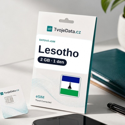 eSIM Lesotho neomezeně / 1 den - Lesotho PA07T4LCJ