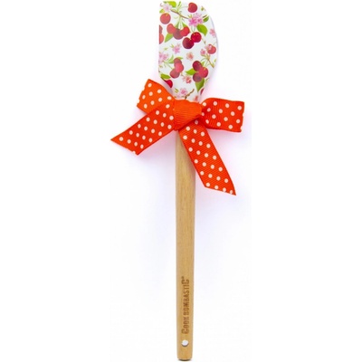 ALVARAK Stěrka kuchyňská 21 cm, silikon/dřevo, třešně