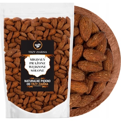 Trzy ziarna Mandle celé orechy 500 g