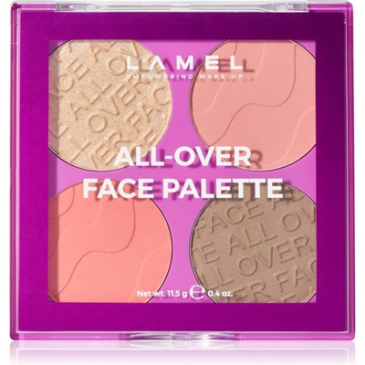 LAMEL All-Over Face Palette палитра за цялото лице цвят 01 11.5 гр