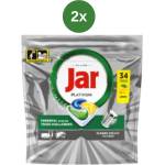 Jar Етикети за буркан 2x (34 бр. /опаковка) Платинум