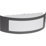 UltraLux Фасадно осветително тяло, аплик, E27, IP44, графит (FOTSE27GR)