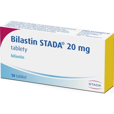 Bilastin Stada 20 mg tablety tbl. 10 x 20 mg
