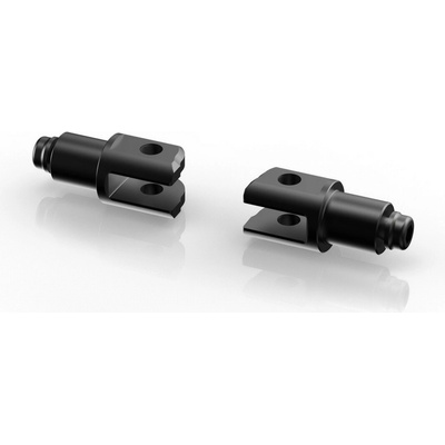 Adaptér RIZOMA pro stupačky řidiče pro motocykly HONDA CB650R, černá (2ks)