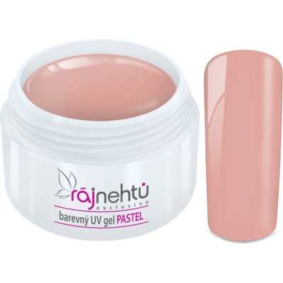 Ráj nehtů Barevný UV gel Pastel Rose Garden 5 ml