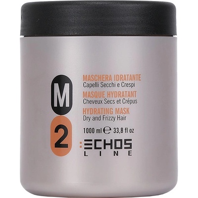 Echosline Dry and Frizzy Hair M2 hydratačná maska pre kučeravé vlasy 1000 ml