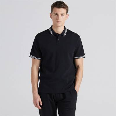 Original Creator Блуза с яка Original Creator OC Moisture Control Essential Pique Polo Shirt - Jet Black
