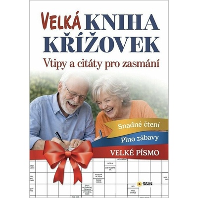 Velká kniha křížovek - Vtipy a citáty pro zasmání