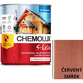 Chemolux S 1025 extra 0,75 l č.smrek