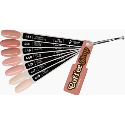 Victoria Vynn Color Chart Polish Coffee Shop 445 451