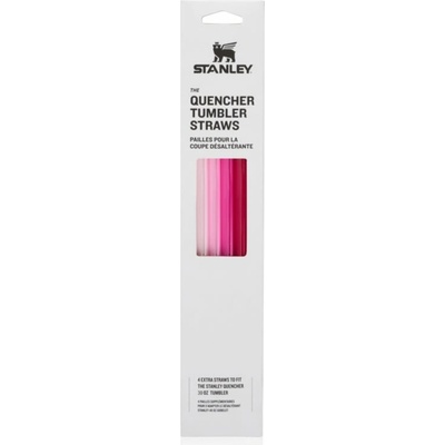 Stanley The Quencher Tumbler Straws náhradní brčka 890 ml Pink 4 ks