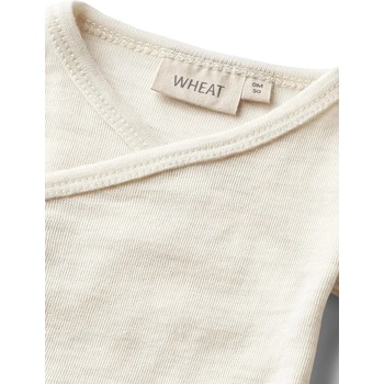 Wheat Бебешко боди от мериносова вълна Wheat (9136k.775)