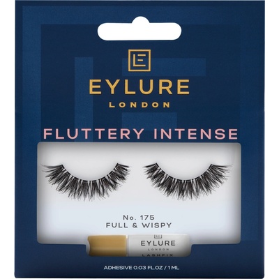 Eylure Fluttery Intense Lashes umelé riasy s lepidlom s dvojitým objemovým efektom č. 175